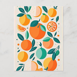 Clementine mandarine briefkaart