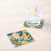 Clementine mandarine kartonnen onderzetters (Insitu)