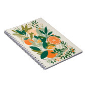 Clementine mandarine notitieboek (Rechterzijde)