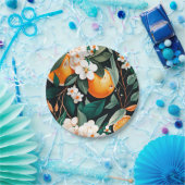 Clementine Mandarine Papieren Bordje (Feest)