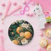 Clementine Mandarine Papieren Bordje (Feest)