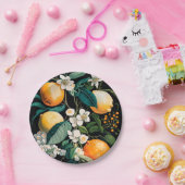 Clementine Mandarine Papieren Bordje (Feest)