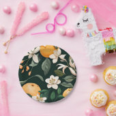 Clementine Mandarine Papieren Bordje (Feest)