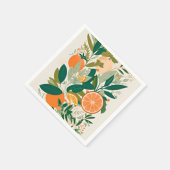 Clementine mandarine servet (Hoek)