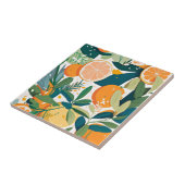 Clementine mandarine tegeltje (Zijkant)