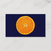 Clementine - Navy Blue Visitekaartje (Achterkant)