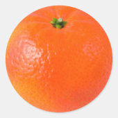 Clementine oranje Sticker (Voorkant)