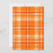 Clementine Oranje vruchten Baby shower Kaart (Achterkant)