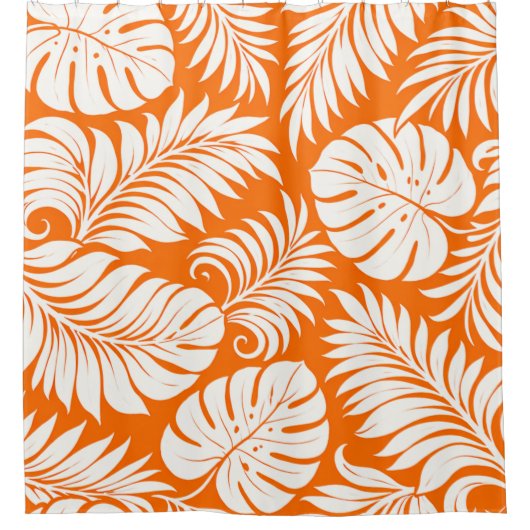 Clementine Palms Douchegordijn (Voorkant)