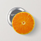 Clementine Ronde Button 5,7 Cm (Voorkant /achterkant)
