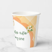 Clementine schat party bekers (Achterkant)