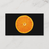Clementine - zwart visitekaartje (Achterkant)
