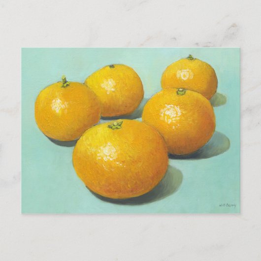Clementines Stilleven - II Briefkaart (Voorkant)