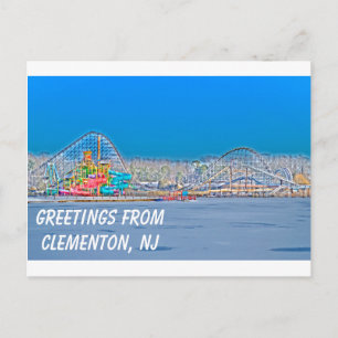 Clementon, NJ Briefkaart