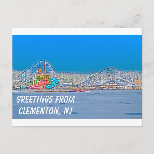 Clementon, NJ Briefkaart (Voorkant)