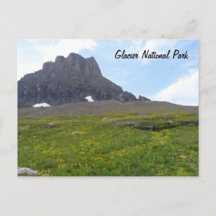 Clements Mountain - Glacier National Park Briefkaart