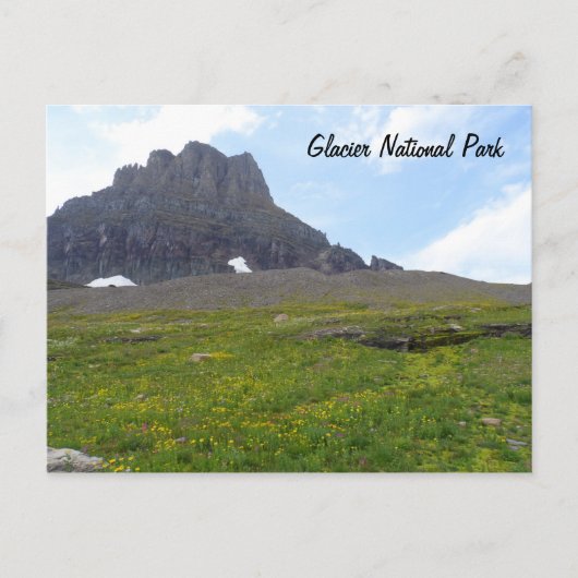 Clements Mountain - Glacier National Park Briefkaart (Voorkant)