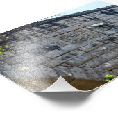 Clements Stone Arch Bridge, Kansas Foto Afdruk (Hoek)