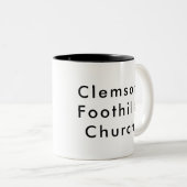 Clemson Foothills Church Coffee Mok (Voorkant rechts)