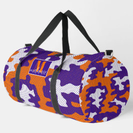 Clemson-Inspired Orange & Purple Tiger Camo Plunjezak