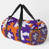 Clemson-Inspired Orange & Purple Tiger Camo Plunjezak (Rechterhoek)