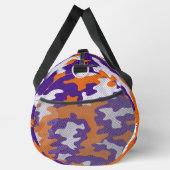 Clemson-Inspired Orange & Purple Tiger Camo Plunjezak (Rechts)