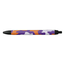 Clemson-Inspired Orange & Purple Tiger Camo