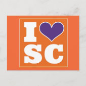 Clemson (SC) Uitnodiging voor achterklep (Voorkant)