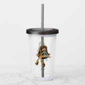 Cleo Acryl Tumbler Drinkbeker (Voorkant)