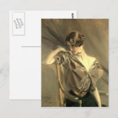 Cleo de Merode - Boldini Briefkaart (Voorkant / Achterkant)
