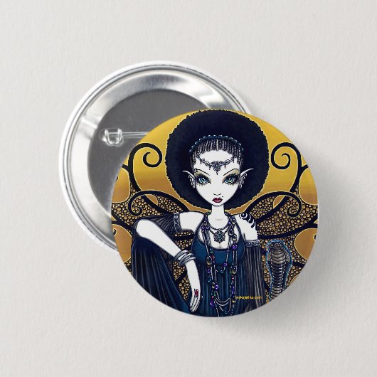 Cleo Feary Goddess Button (Voorkant /achterkant)