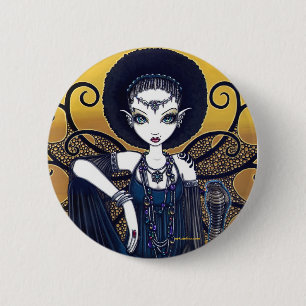 Cleo Feary Goddess Button