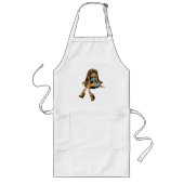Cleo Long Apron Lang Schort (Voorkant)