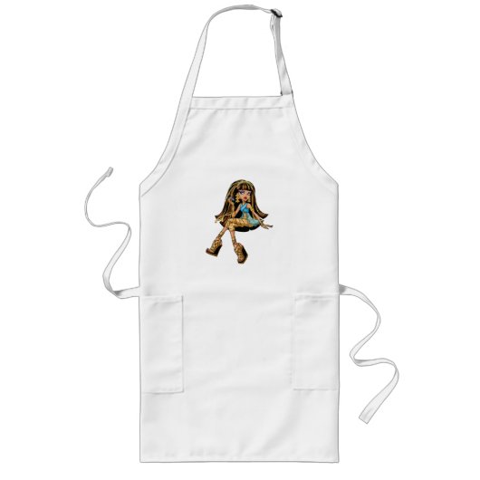 Cleo Long Apron Lang Schort (Voorkant)