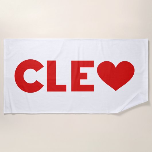 Cleo Love Strandlaken (Voorkant)