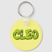 Cleo Name Kiwi Design Schlüsselanhänger Sleutelhanger (Voorkant)