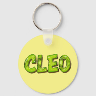 Cleo Name Kiwi Design Schlüsselanhänger Sleutelhanger