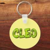 Cleo Name Kiwi Design Schlüsselanhänger Sleutelhanger (Voorkant)