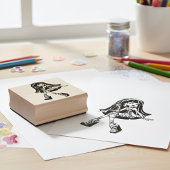 Cleo Rubber Stamp Rubberstempel