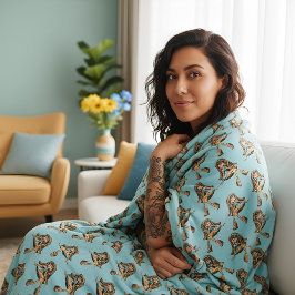 Cleo Vloerbedekking Dekbed Fleece Deken