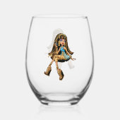Cleo Wijn Glas (Voorkant)