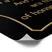 Cleome Flower met bijbelverse vanaf Sirach 24: 23 Poster (Hoek)