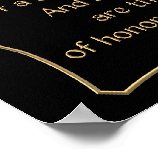 Cleome Flower met bijbelverse vanaf Sirach 24: 23 Poster (Hoek)