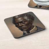 Cleon Porträt Gemälde Bier Onderzetter (Linkerzijde)