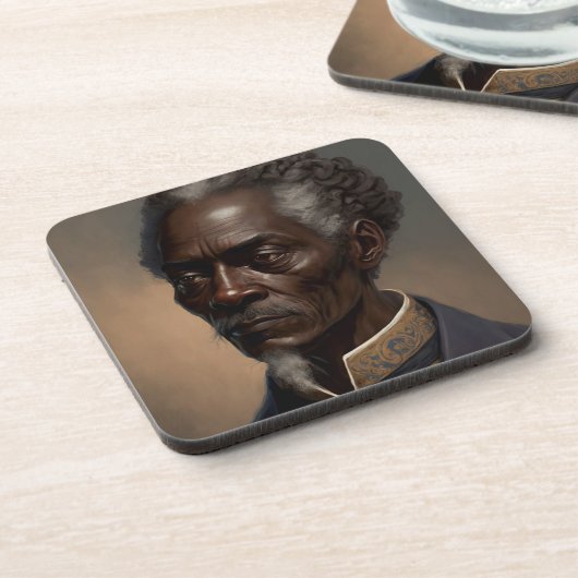 Cleon Porträt Gemälde Bier Onderzetter (Linkerzijde)