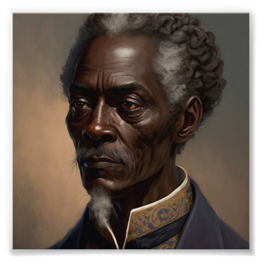 Cleon Porträt Gemälde Foto Afdruk (Voorkant)