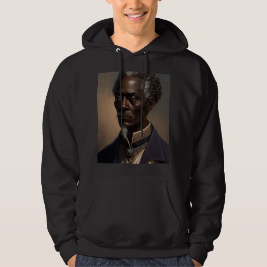 Cleon Porträt Gemälde Hoodie (Voorkant)