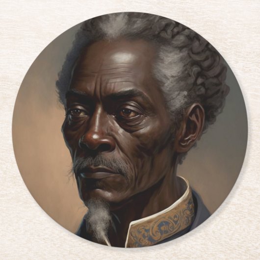 Cleon Porträt Gemälde Ronde Kartonnen Onderzetter (Voorkant)