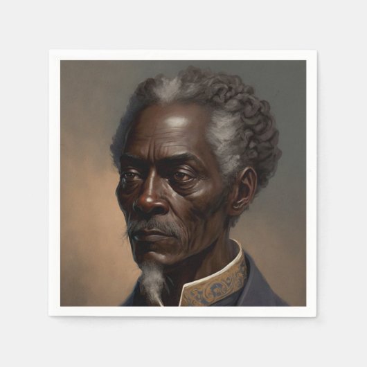 Cleon Porträt Gemälde Servet (Voorkant)