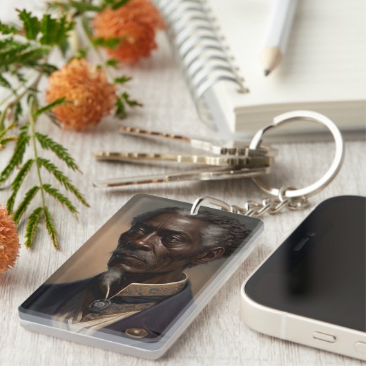 Cleon Porträt Gemälde Sleutelhanger (Voorkant Rechts)